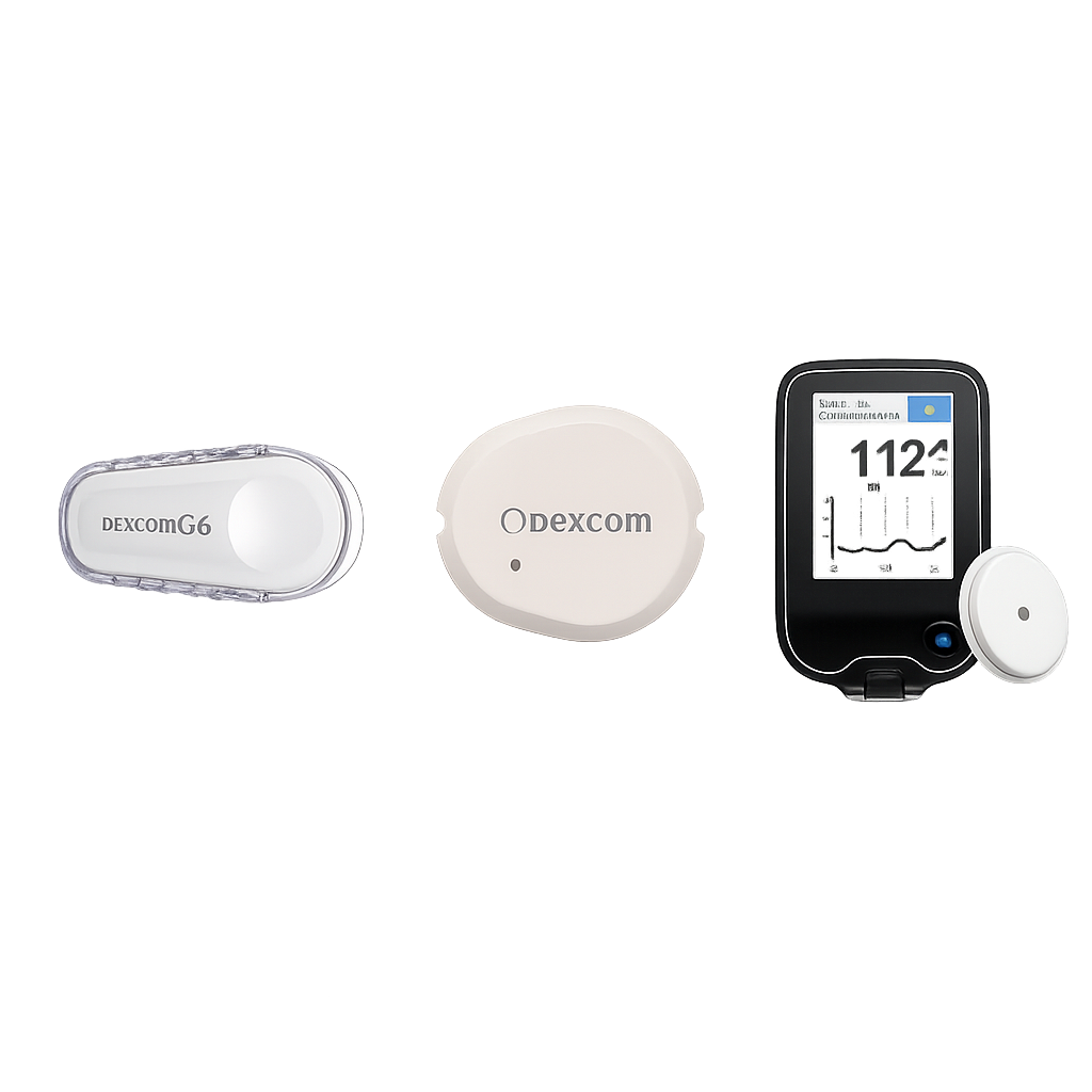 Dexcom and FreeStyle Libre CGMs
