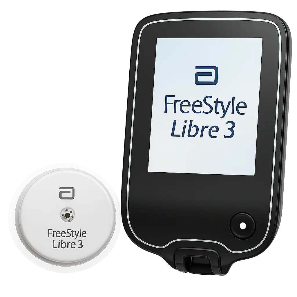 FreeStyle Libre 3 continuous glucose monitor device
